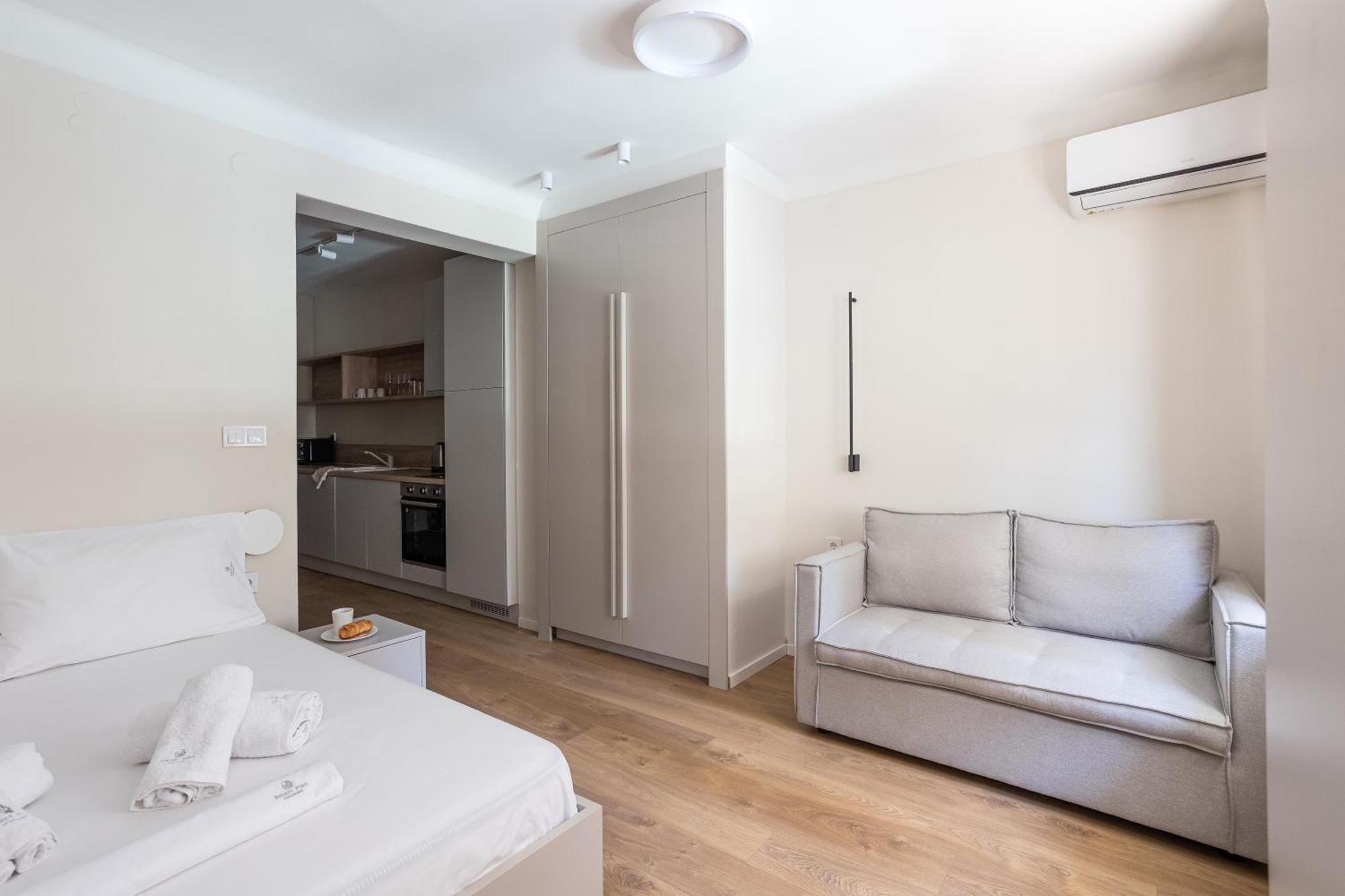 Harmonia Minimal Apartments Thessaloniki Buitenkant foto