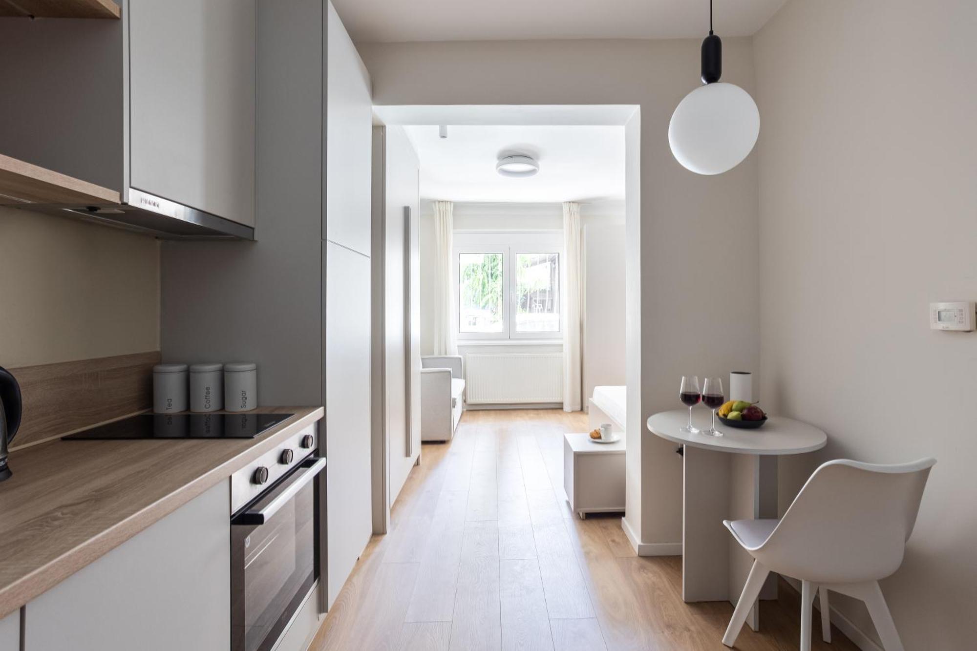 Harmonia Minimal Apartments Thessaloniki Buitenkant foto